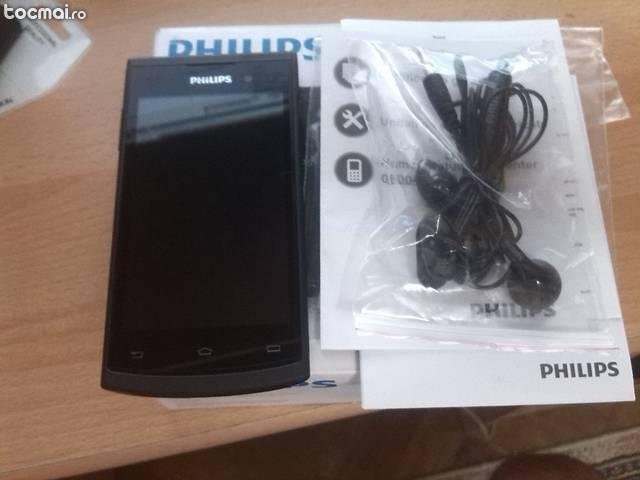 Smartphone Philips S308 black single sim