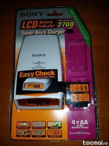 Sony bcg- 34hrmf4 incarcator ultra- rapid acumatori