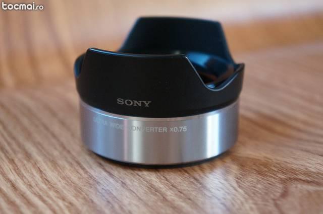 Sony convertor wide 0. 75x - pentru Nex SEL16mm F2. 8