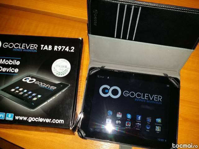 Tableta goclever r974. 2, gen ipad/ galaxy tab3, bonus husa