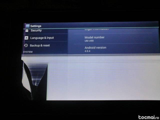 tableta maxtouuch UM- A90 4 GB memorie android 4. 0. 4