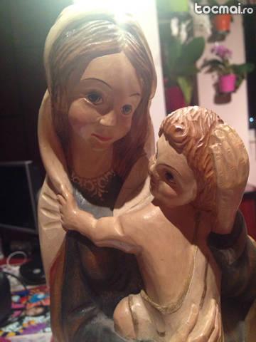 Statueta Fecioara Maria si Pruncul Iisus