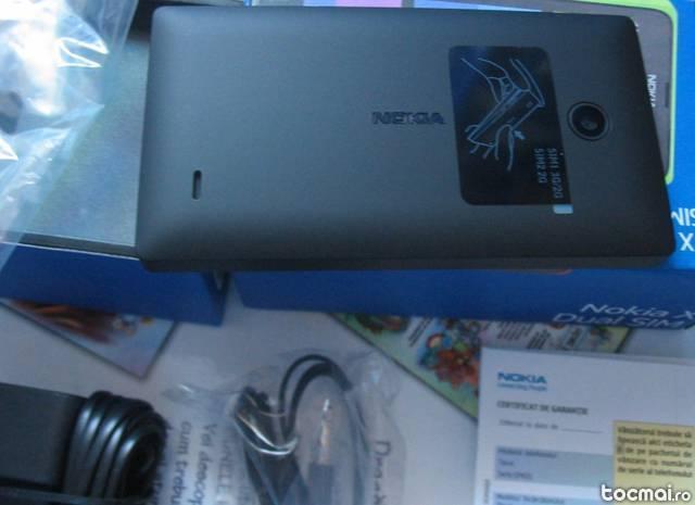 Telefon Nokia x dual sim black, nou