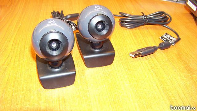 Webcam cu microfon Logitech C180