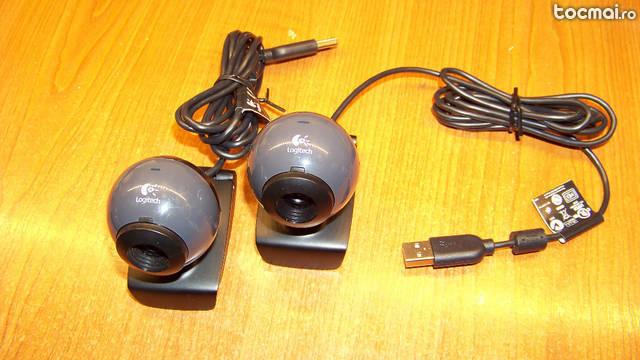 Webcam cu microfon Logitech C180