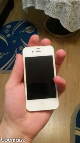 iPhone 4S alb 16GB neverlocked la cutie impecabil