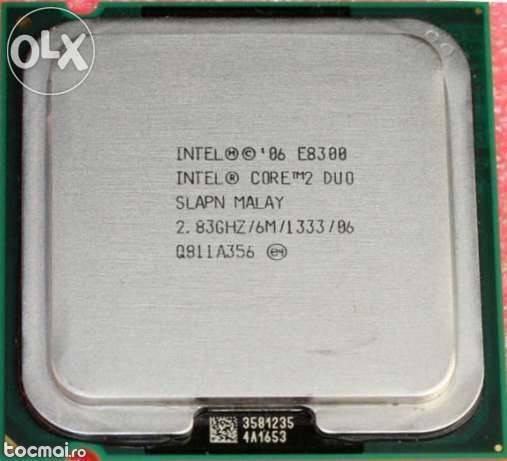 Procesor Intel Core 2 Duo E8300, 2. 83Ghz, 6Mb cache
