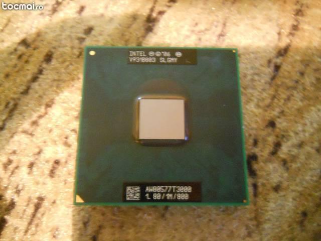 Procesor laptop intel dual core t3000 slgmy