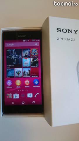 Ssony xperia Z3 D6603 cu toate acesoriile