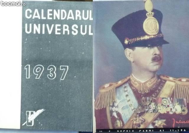 Calendarul Universul , 1937 , stare exceptionala