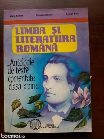Carte de limba si literatura romana