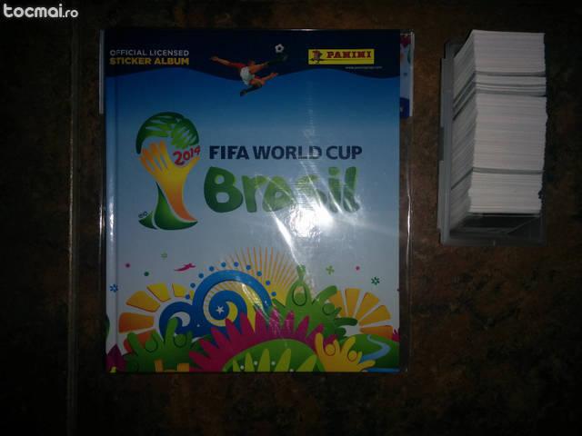 Album Hardcover Panini WC 2014 + set complet nelipit!!!