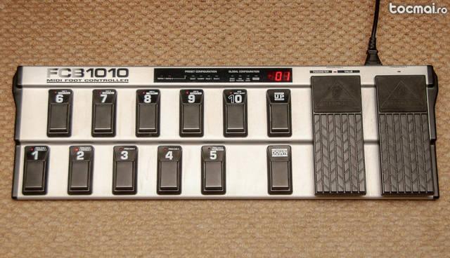 Pedala controller MIDI Behringer FCB 1010