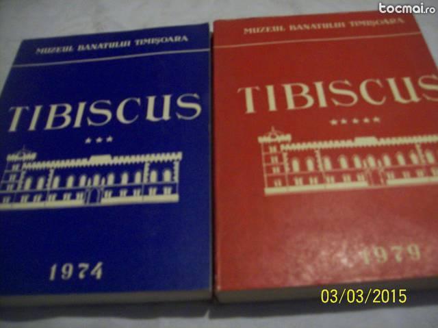 tibiscus- muzeul banatului timisoara 2 carti[vol 3+vol 5]