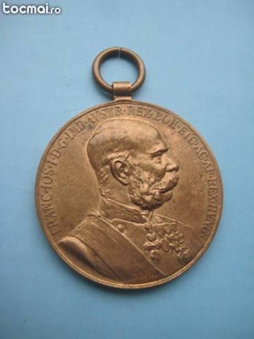 Medalia Franz Josef, bronz- Signum Memoriae