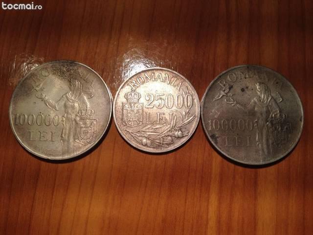 3 Monede Argint