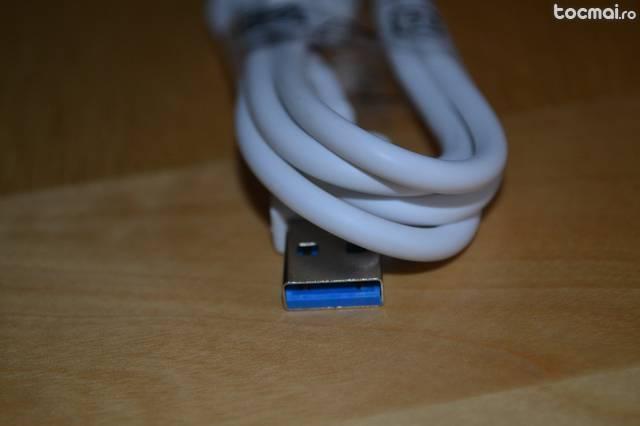 Cablu de date USB 3. 0 pentru S5/ Note 3/ HDD extern Nou
