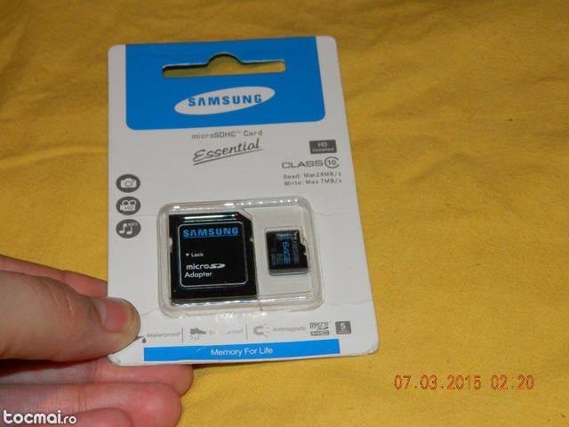 Card micro sd Samsung 64gb+adaptor sd si usb
