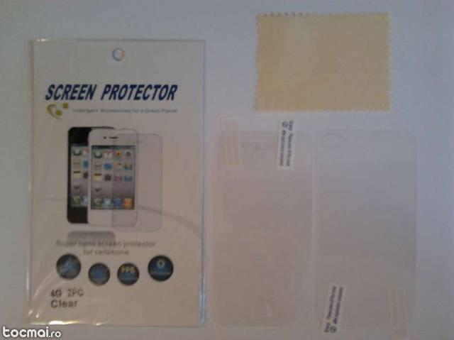 Folie Protectie iPhone 4 / 4S Fata Spate CLARA