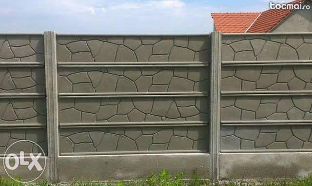 Gard si stalpi din beton