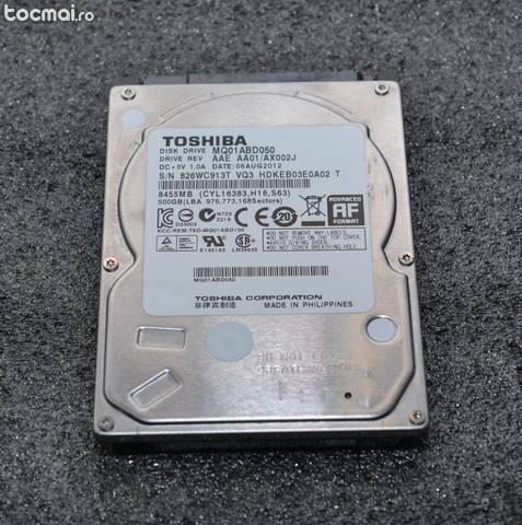 Hard disk notebook Toshiba 500GB SATA- III