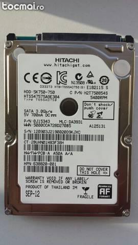 HDD Hitachi 750 gb.