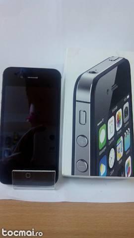 iPhone 4S ca NOU, folie fata si spate- 8GB, neverlocked