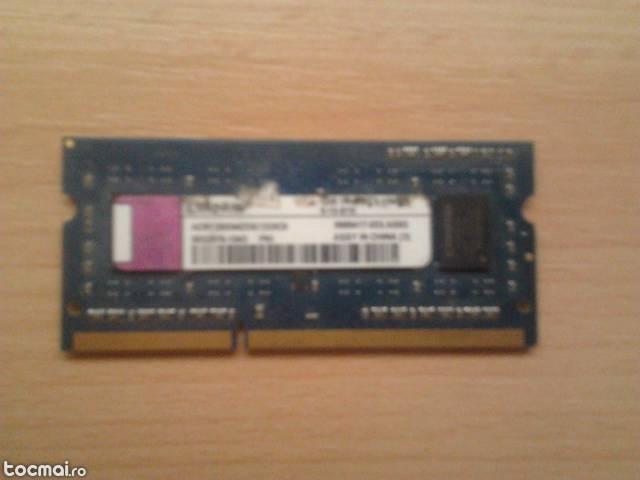 Memorie RAM Laptop - kingston 1Gb DDR3