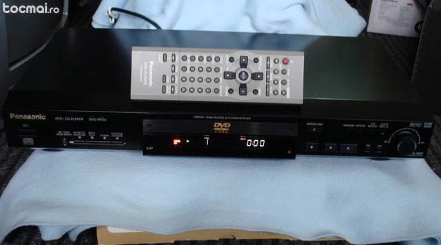Panasonic DVD- RV32 player ca nou cu telecomanda