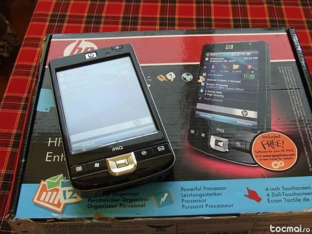 Pda hp ipaq 214 enterprise handheld + gps + accesorii