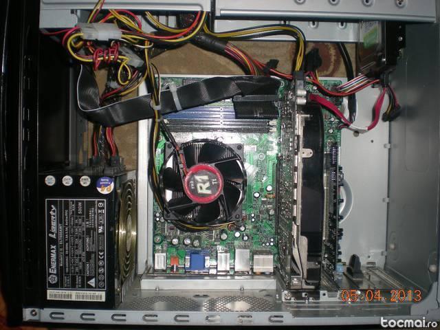 Placa de baza + procesor Quad Core + cooler Termaltake