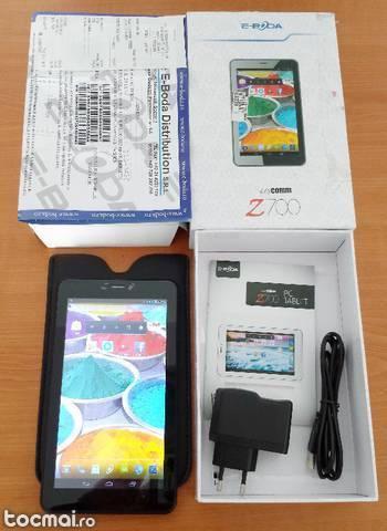 Tableta E- Boda Izzycomm Z700 neagra, 5 ani garantie