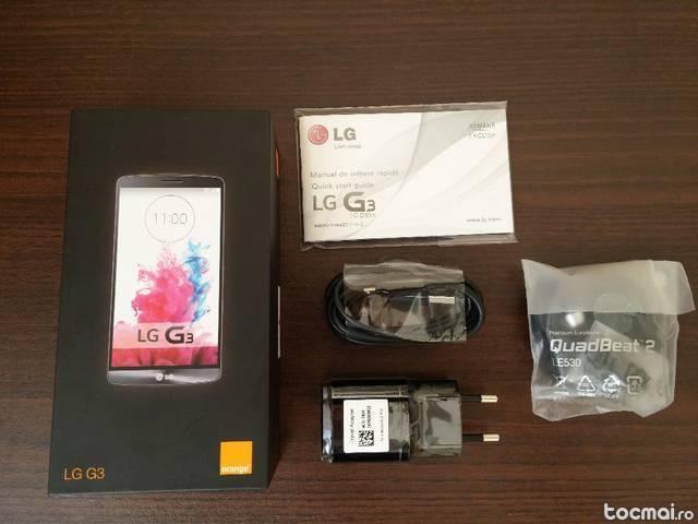 schimb LG G3, nou, orange, card sony