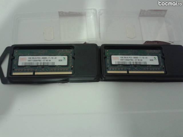 2 placute rami laptop 1GB DDR3