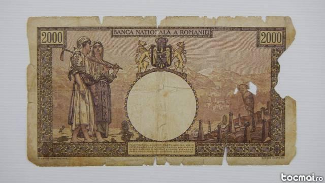 Bancnota veche de colectie 1944