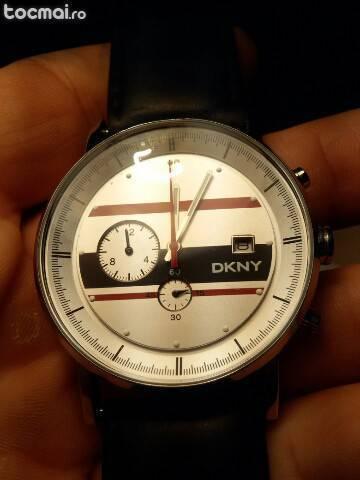 ceas DKNY full steel cronograf.