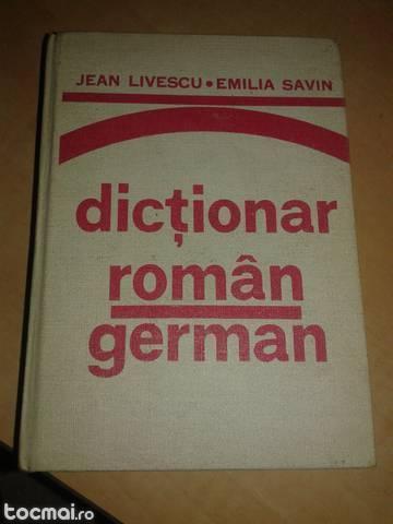 Dictionar roman- german