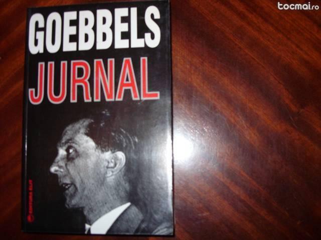 Goebbels - Jurnal ( carte rara, stare noua )