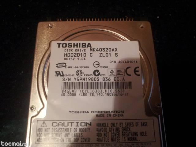 Hdd ide laptop 40 gb