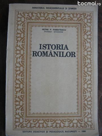 Istoria romanilor - Petre P. Panaitescu