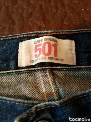 Jeans Levi's Original 501 cu 60% Reducere