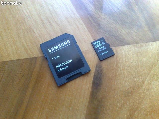MicroSD HC (Card memorie MicroSD HC de 4gb)