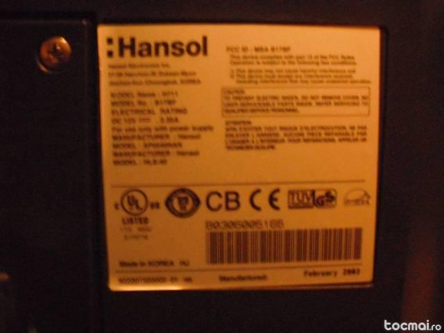 Monitor Lcd, Hansol H711