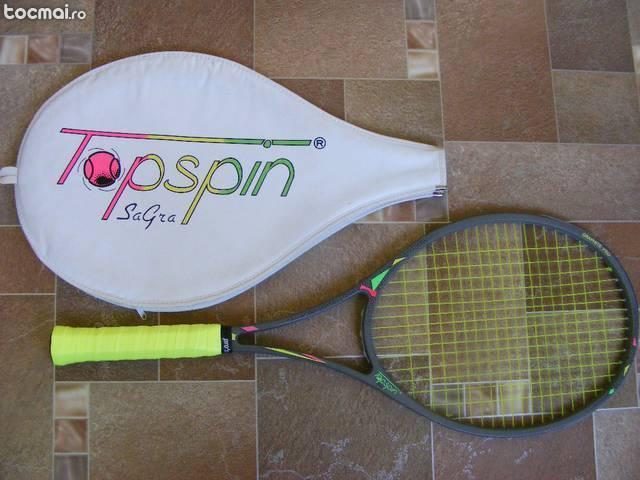 Racheta profesionala tenis Topspin Sagra- graphite pro