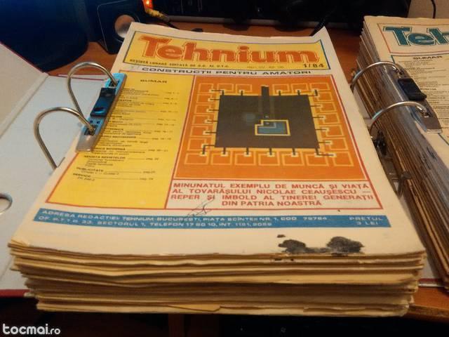 Colectie revista ''tehnium'' 1980- 1991