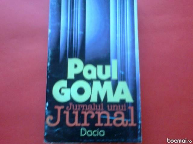 jurnalul unui jurnal paul goma