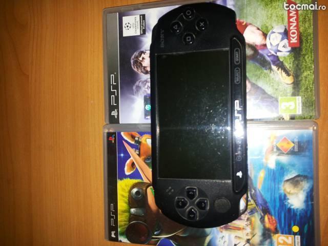 PSP sony+2 jocuri