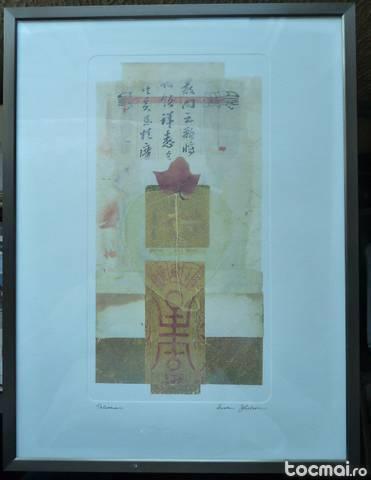 2 tablouri de Susan Jokelson ; Talisman si I Ching II