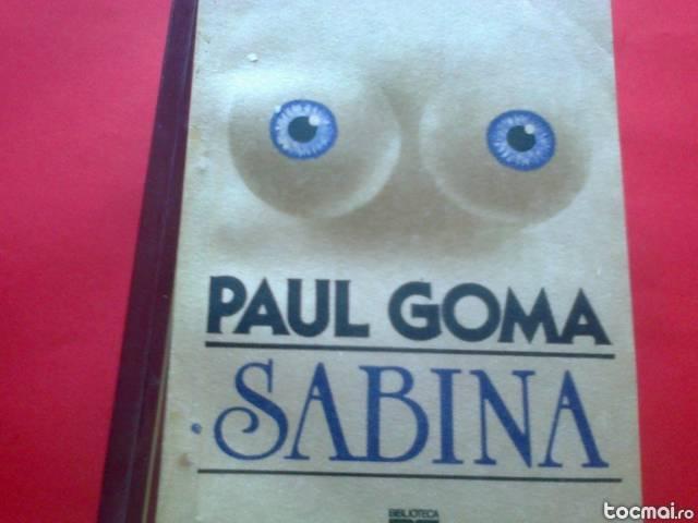 sabina paul goma