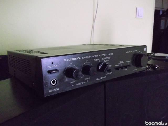 Amplificator Electronica stereo 3220+boxe